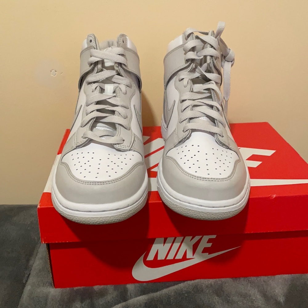 Nike Dunk High Vast Grey White